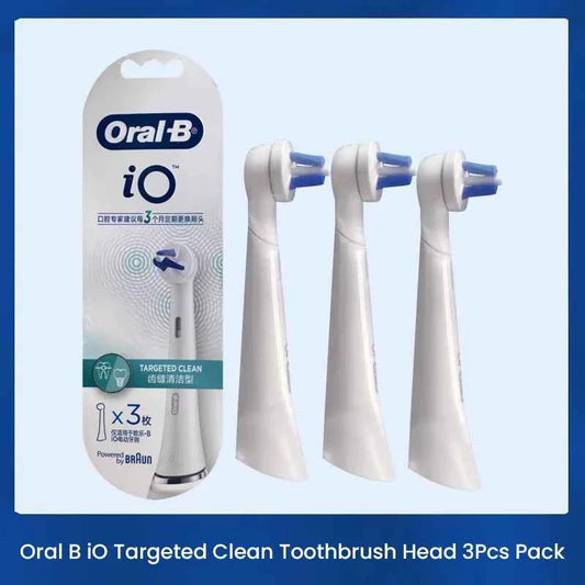 Original Brush head for Oral B iO 2/3/4/5/7/8/9 Electric Toothbrushes Designed for Teeth Deep Clean Remove Tooth Stains