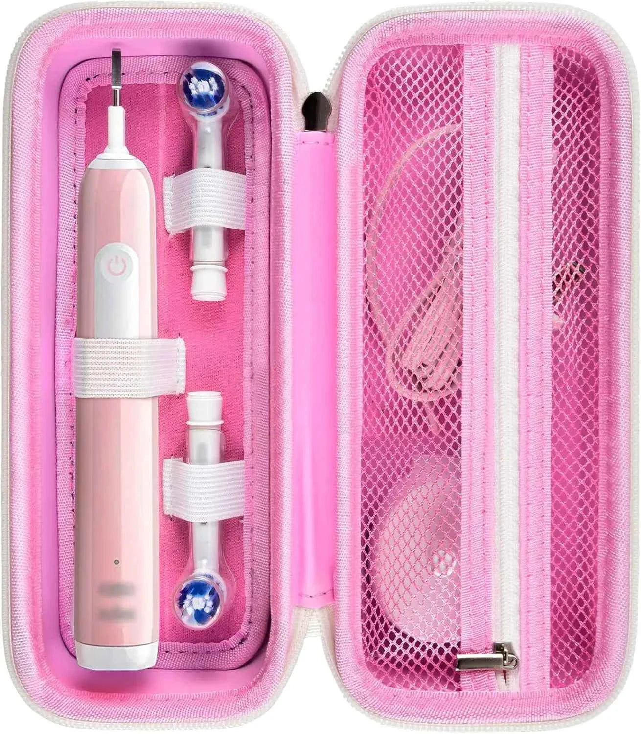 Toothbrush Travel Case Compatible with Oral-B Pro 1000, 2000, 3000, 3500, 1500/ for Philips Sonicare ProtectiveClean 4100 5100