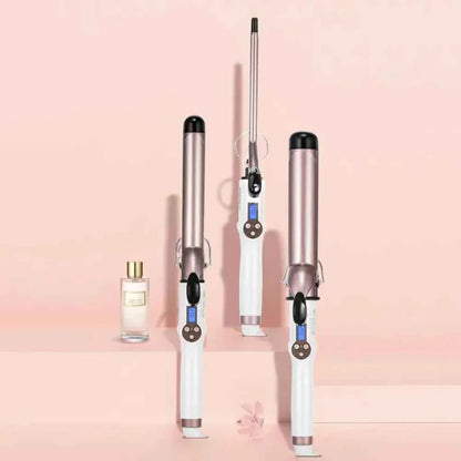 Electric Heating Curly Hair Stick Curling Iron Hair Straightener Wave Waver Beauty Salon Styling Tool Appliances Crimping Iron