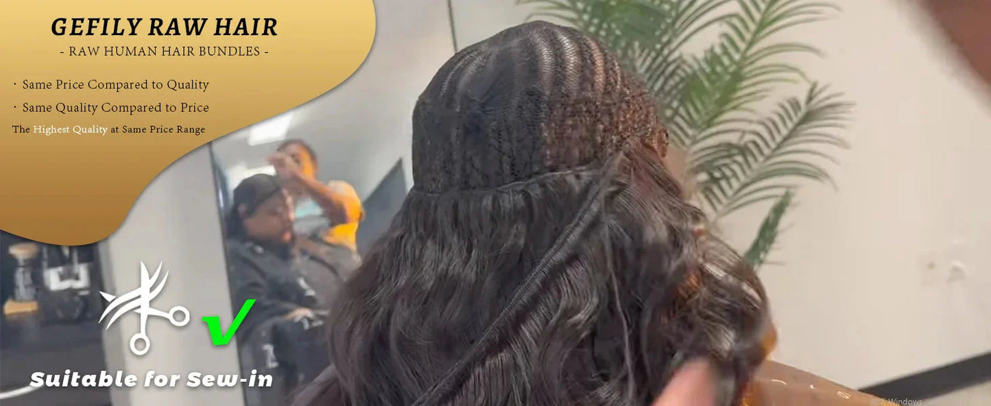 Body Wave Human Hair Bundles 12A Raw Virgin 100% Unprocessed Weave Human Hair Extensions 1 3 4 Bundles Deals Natural Color