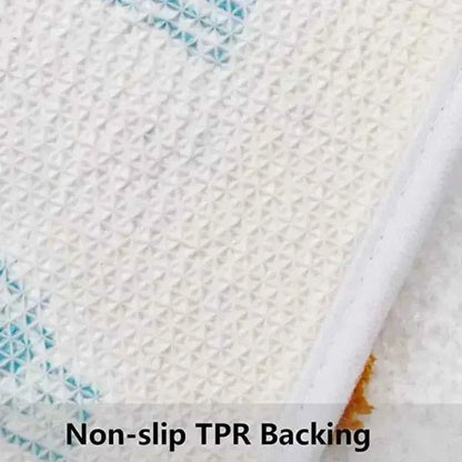 Get Bath Mat Bathroom Rugs for Bathtub Mat Cute Bath Rugs for Apartment Decor Tufted Gray and White Shower Mat