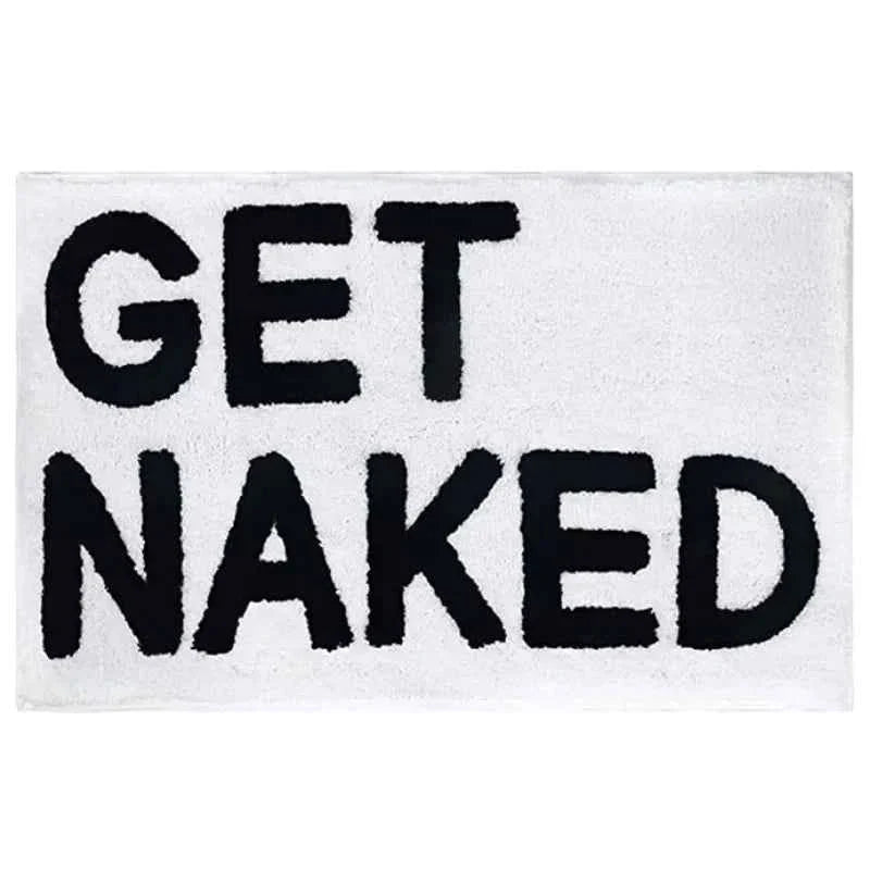 Get Bath Mat Bathroom Rugs for Bathtub Mat Cute Bath Rugs for Apartment Decor Tufted Gray and White Shower Mat