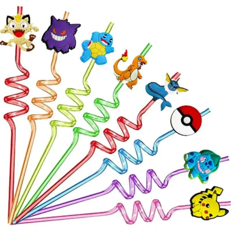 Pokemon Birthday Party Decorations Paper Tableware Plates Napkins Cups Pikachu Birthday Tablecloth Party Supplies Children Gifts