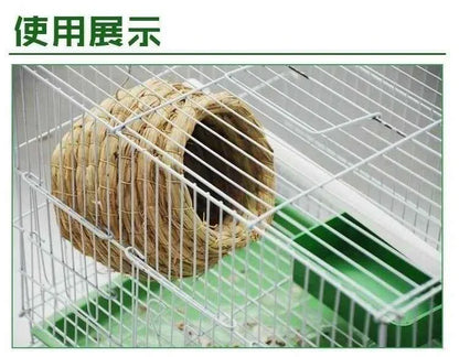 Hanging Hummingbird Bird House Bird's Nest In Straw Garden Nest Woven House Hut Straw Bird Birdhouse House Handwoven