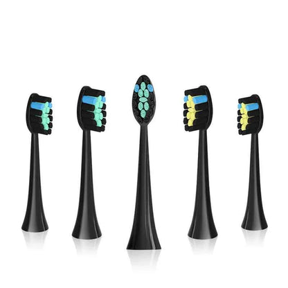 Seago S2 Sonic Electric Toothbrush  5 Modes Whitening Tooth brush 2 Minute Smart Timer IPX7 With 3pcs Replacement Brush Heads