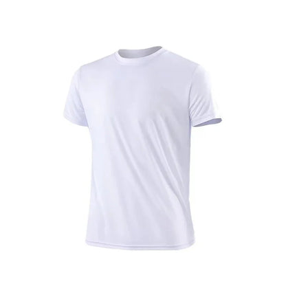 Mens Jogging T-Shirts Quick Dry Compression Sport T-Shirt Fitness Gym Running Shirts Soccer Shirts Men's Jersey Sportswear