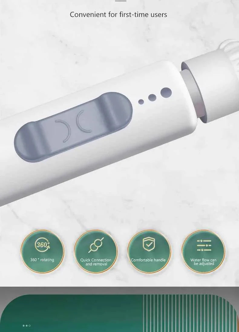 New Water Dental Flosser Faucet Oral Irrigator Floss Dental Irrigator Dental Pick Oral Irrigation Teeth Cleaning Machine