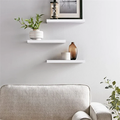 A69efloating Shelves For Wall,16In Wood Wall Shelf For Room Decor/Storage/Display,For Bedroom,Bathroom,Living Room,Kitchen