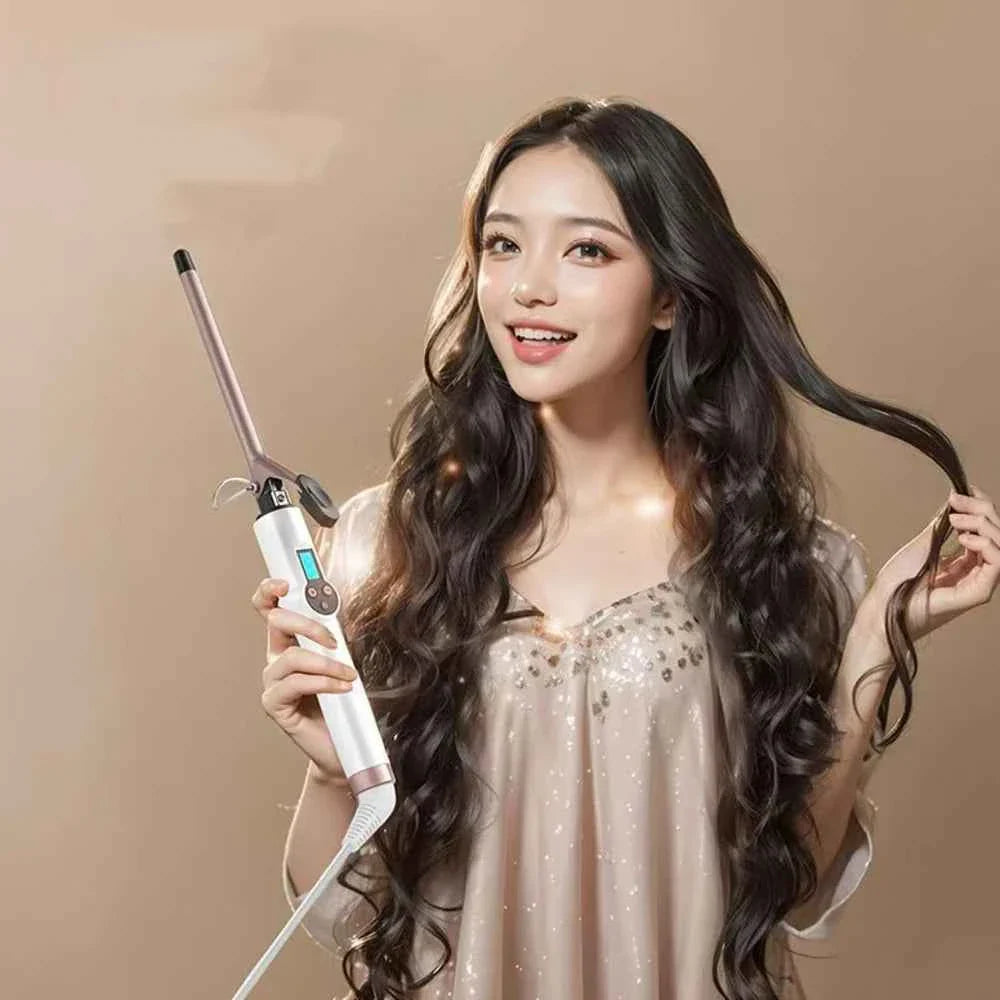Electric Heating Curly Hair Stick Curling Iron Hair Straightener Wave Waver Beauty Salon Styling Tool Appliances Crimping Iron