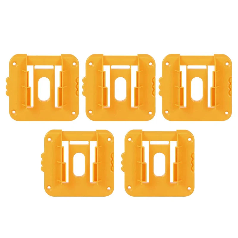 5/10PCS Battery Holder Stand for Dewalt 18V 20V Li-ion Battery,Wall Mount Battery Dock Storage Rack for Dewalt DCB182 DCB203