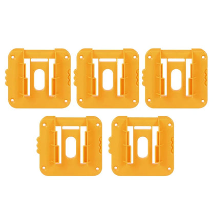 5/10PCS Battery Holder Stand for Dewalt 18V 20V Li-ion Battery,Wall Mount Battery Dock Storage Rack for Dewalt DCB182 DCB203