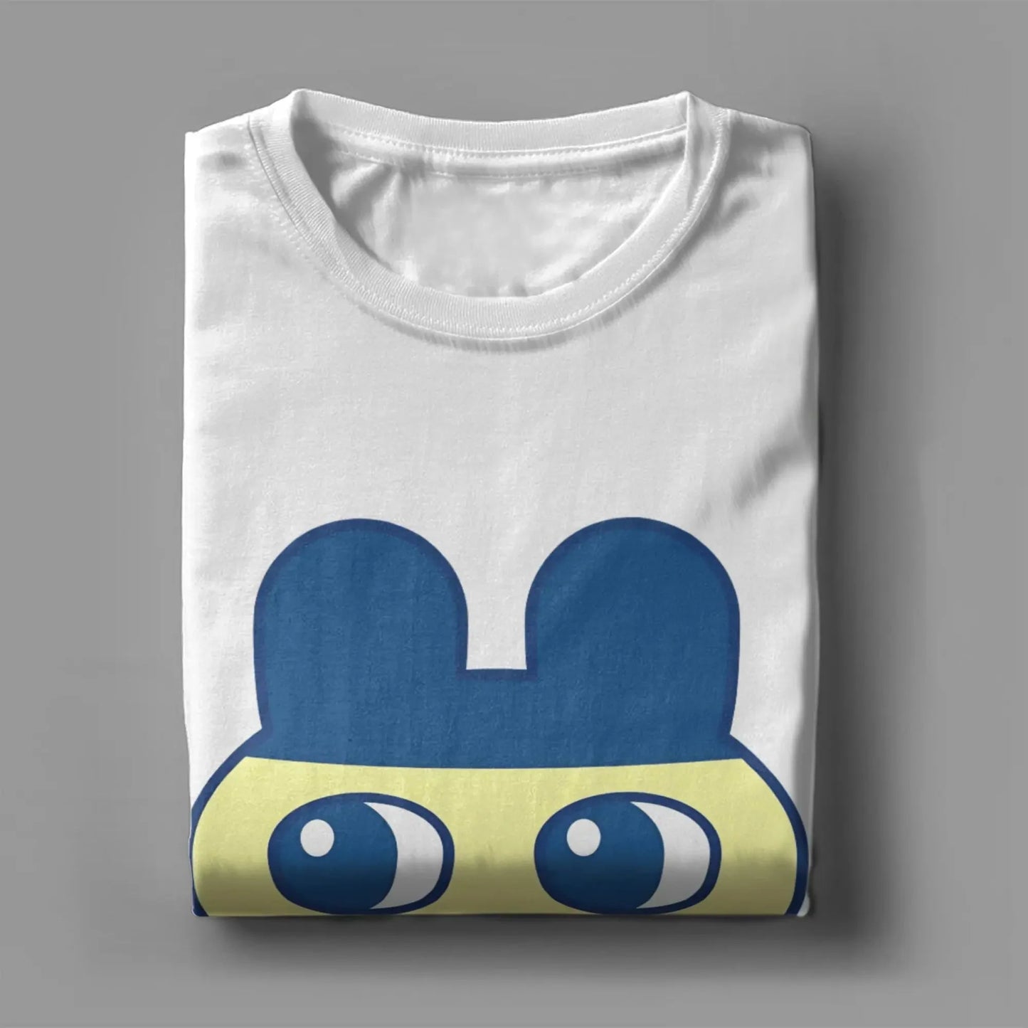 Men T-Shirts Tamagotchi Mametchi Fashion Cotton Tee Shirt Short Sleeve  T Shirt Crewneck Clothing Party