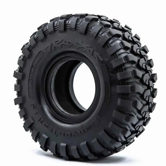RC 120MM 1.9" Rubber Rocks Tires for 1:10 RC Rock Crawler Axial SCX10 Canyon Trail Trax TRX-4 TRX6 #8174
