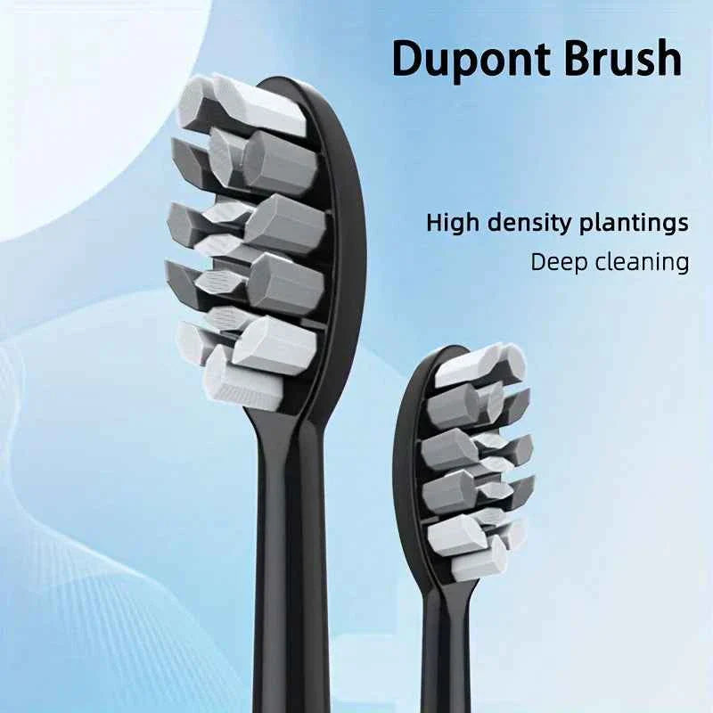 Electric Toothbrush Rotary Cleaning Teeth Brush Waterproof Electronic Tooth Brush With Timer USB Rechargeable Toothbrush 10 head