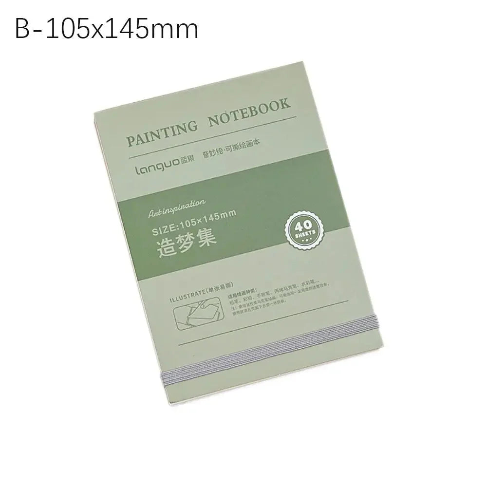 Small Tearable Painting Book Art Supplies Inspiration Record Sketchbook Portable Notebook
