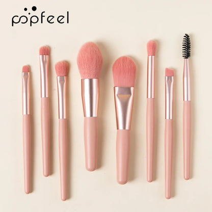 POPFEEL 40-Color Earth Tone & Pink Eyeshadow Palette – Versatile Shimmer, Matte, and Highlight Shades for Effortless Blending。