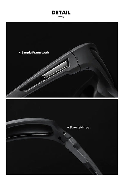 High Definition Polarized Sunglasses for Men Women Outdoor Sport Fishing Sun Glasses UV400 Protection Driving Eyeglasses