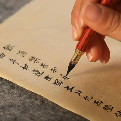 Calligraphy Brush Art Paint Brush Chinese Brushes Crisperding Script Writing Brush Oil Painting Wolf Hair
