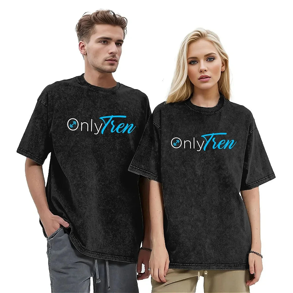 Only Tren T-Shirt Summer Funny Workout Pun Aesthetic T-Shirts 2024 Loose Kawaii Tshirt For Man Short Sleeve Design Clothes