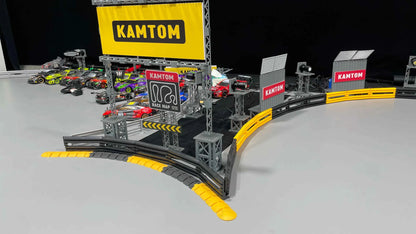 RC Car Road Barriers Remote Control Car Accessories Drifting Race Track Barrier Traffic Splicing Stereo Roadblock Traffic Scene