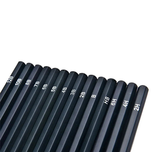 4B 5B 6B 10B 12B 1B Stationery Supplies For Exam HB 2B 6H 4H 2H 3B Professional Sketch Drawing Pencil Set Painting Pencils