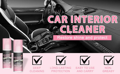 Car Interior Cleaner, Vehicle Interior Polish, 100ml Car Interior Cleaner, Interior Detailer Spray, Total Car Interior Cleaner
