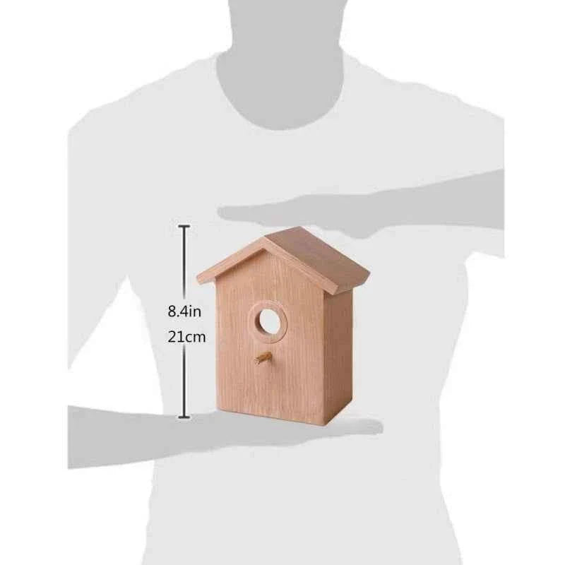 Bird House with Strong Suction Cup for Outside See Through Plastic Birdhouse Outdoors Bird Nest for Garden Window
