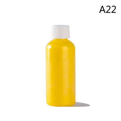 60ml/bottle acrylic paint 24Colors DIY Handmade Graffiti Bearbrick Statue Coloring Pigment Professional Paint Liquid Art Supplie