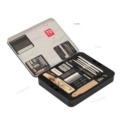 Professional Art Painting Set 70Pieces of Sketch Pencil Set Sketch Tool Set Art Painting Pencil Art Supplies for Painting