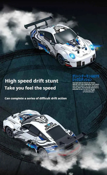 RC Drift Car 1/26 Realistic Race Car 4WD Mini RC Car 2.4Ghz Control Smooth Drifting Action Boys Toys RC 4x4 Fun for All