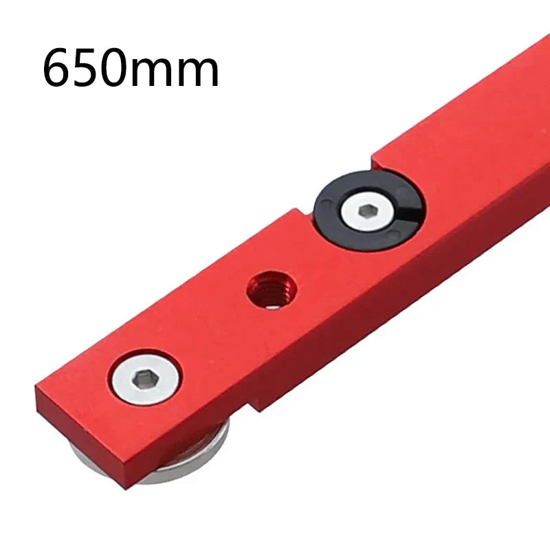 Table Saw Miter Bar Slider Gauge Rod T Slot Miter Track M6/M8T Screw Fixture Slot Aluminum Alloy for DIY Woodworking Router