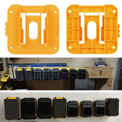 5/10PCS Battery Holder Stand for Dewalt 18V 20V Li-ion Battery,Wall Mount Battery Dock Storage Rack for Dewalt DCB182 DCB203