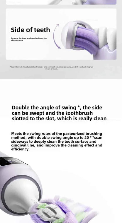 Mijia Sonic Sweep Vibration Electric Toothbrush Pro Intelligent Tooth Surface Recognition Digital Display Reminder