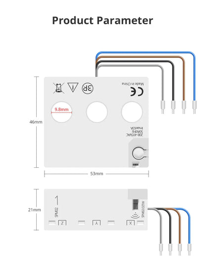 Smart 3-Phase 4-Wire WiFi Power Monitor 63A - Bidirectional Solar Energy Meter with Tuya App Control & Real-Time Analytics