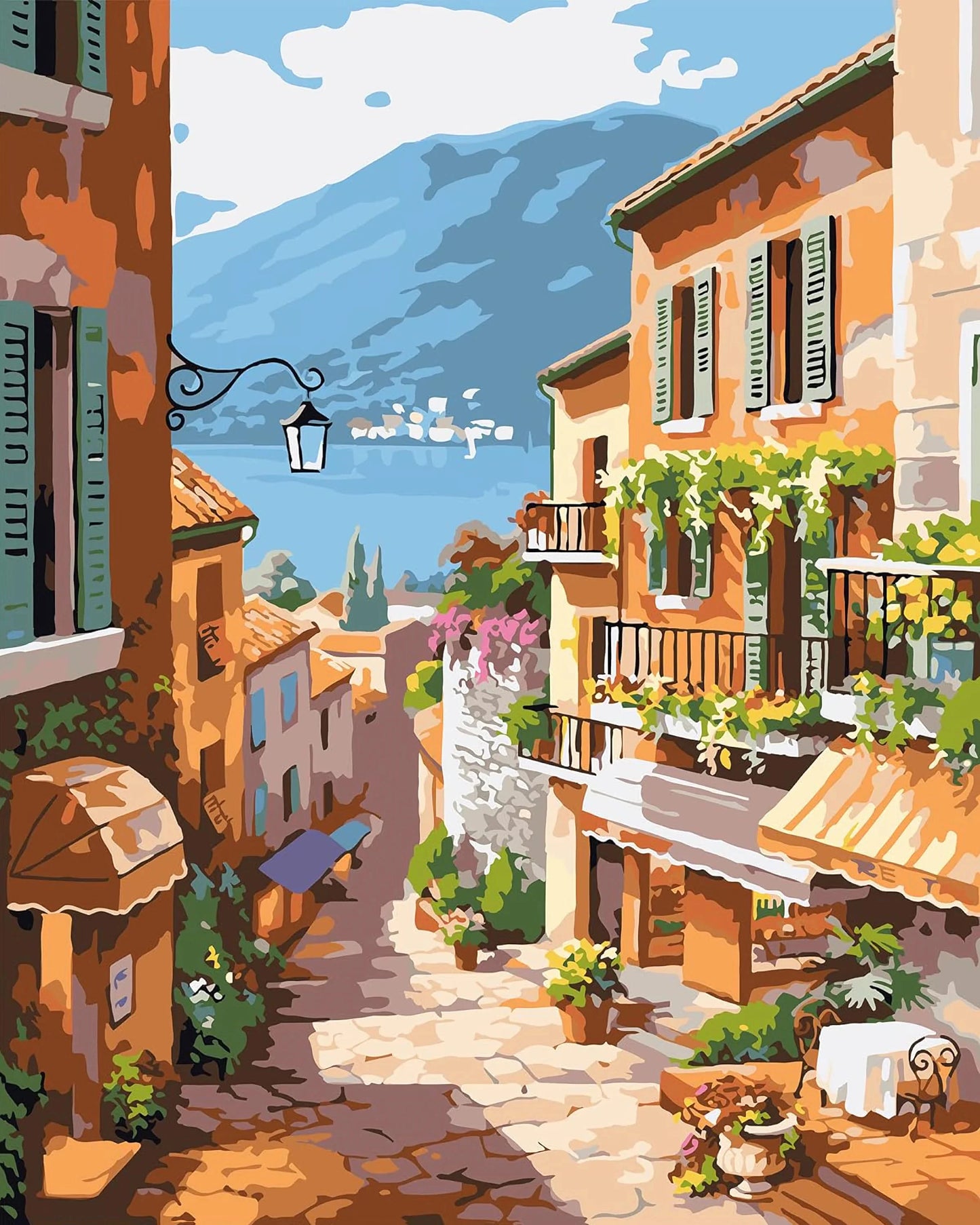 Paint by Numbers Kit for Adults，children，Beginner to Advanced NumberOil Paintin ，Home Decor ，DIY Art Scenery Oil Paintin