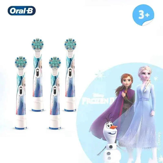 Oral B Kid's Replacement Brush Heads EB10 Frozen Replacement Heads Soft Brush Refills For Oral B Children Electric Toothbrush