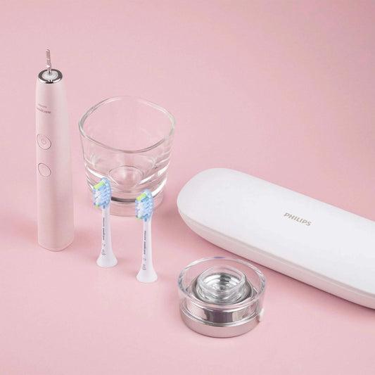 Philips Electric toothbrush Sonicare DiamondClean 9000 HX9912, Bluetooth enabled,Equipped with one W2 and one C3 brush head