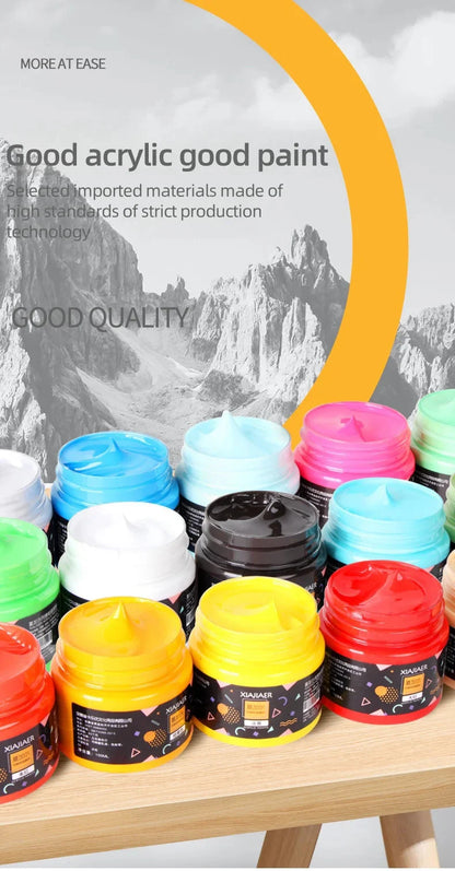 Acrylic paint 100ml hand-painted wall painting Graffiti Stone T-shirt tinned paint Studio multi-color acrylic paint