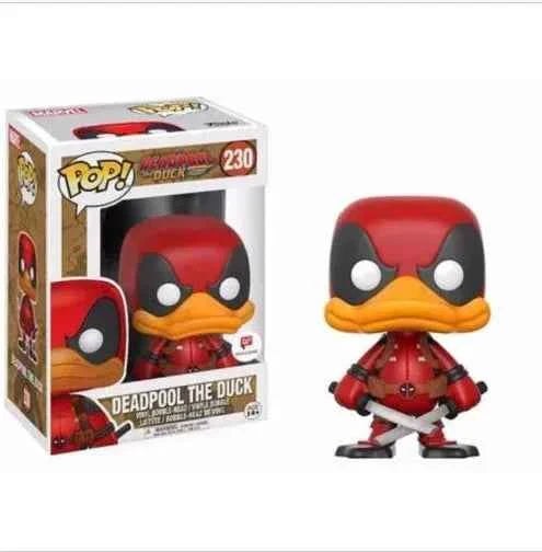 Funko Movies Venomized Venompool 300# Death Venom 82# Exclusive Deadpool the Duck 230# Action Figure Model Collection toy