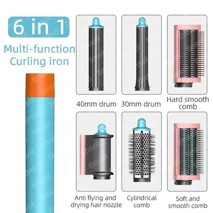 7-in-1 multifunctional curling iron  hair dryer and straightener set, styling tool that allows salon-quality styling at home