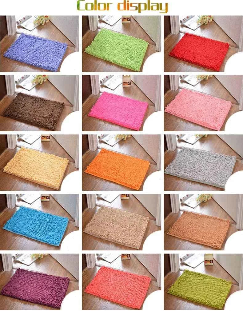 Bath Mat Cheap  Thicken Memory Carpet Rugs Toilet Bathtub Room Living Room Door Bathroom Absorbent Foot Floor Mats