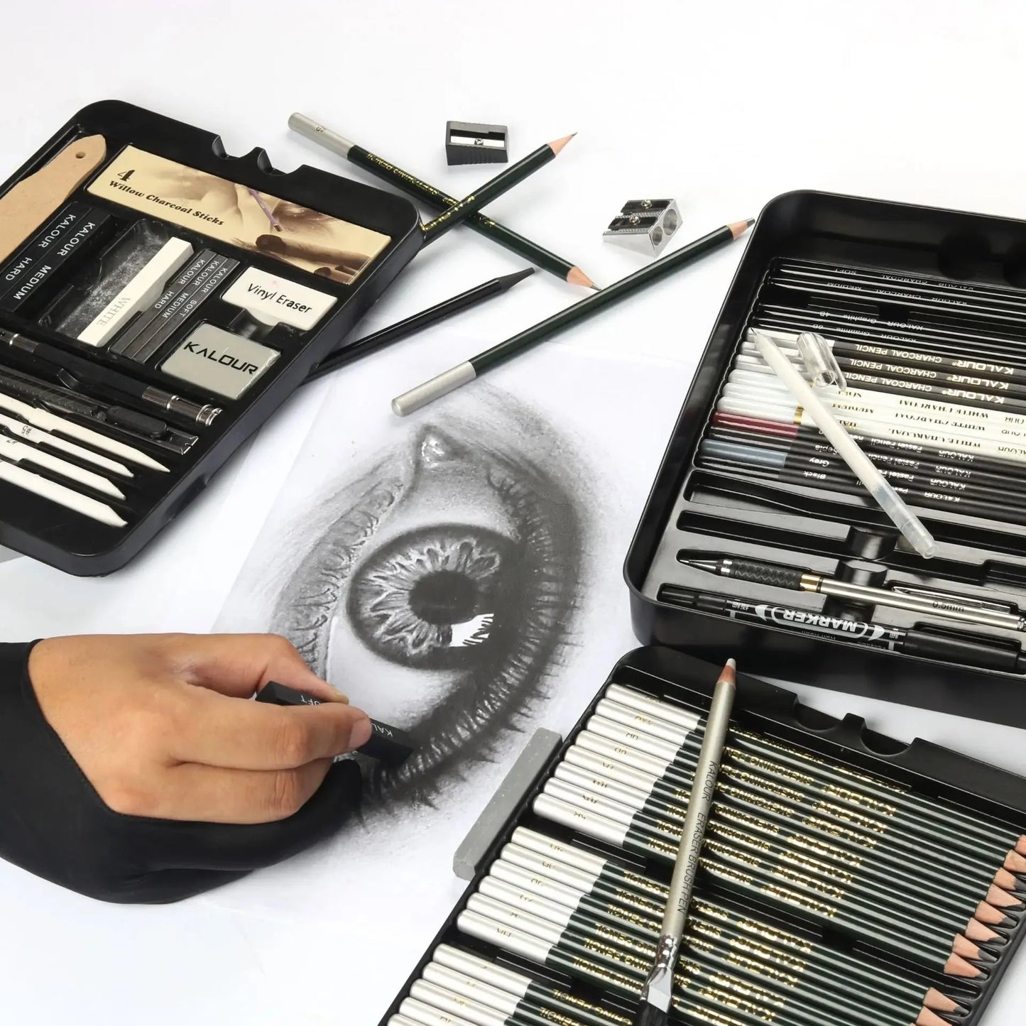 Professional Art Painting Set 70Pieces of Sketch Pencil Set Sketch Tool Set Art Painting Pencil Art Supplies for Painting