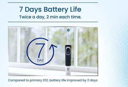 Oral B D100 Electric Toothbrush 2D Vitality Cleaning Teeth Brush Waterproof Electronic Teeth Brush Inductive Charger With Timer