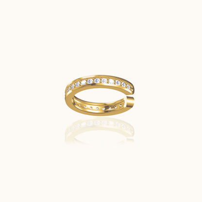 Single CZ Ear Cuff