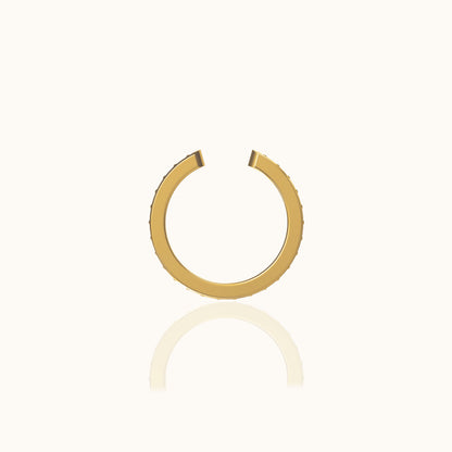 Single CZ Ear Cuff
