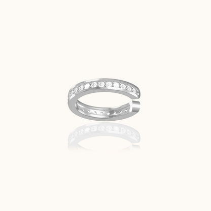 Single CZ Ear Cuff