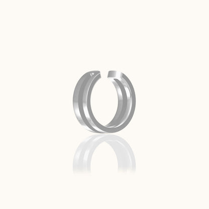 Single Double Layer Ear Cuff