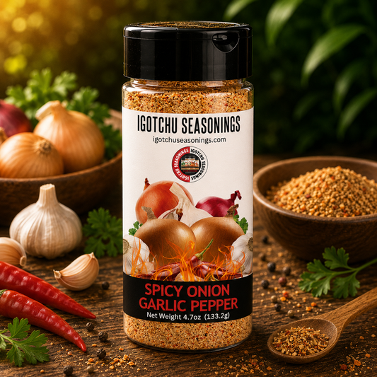 Igotchu Spicy Onion Garlic Pepper seasoning
