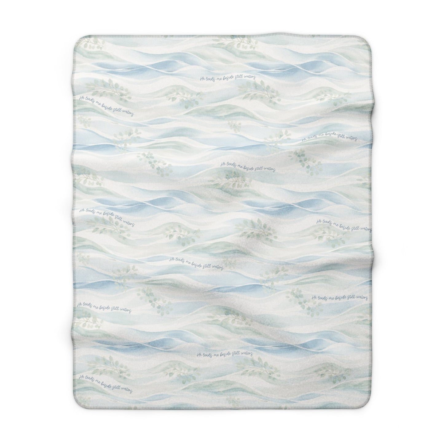 Still Waters Sherpa Blanket
