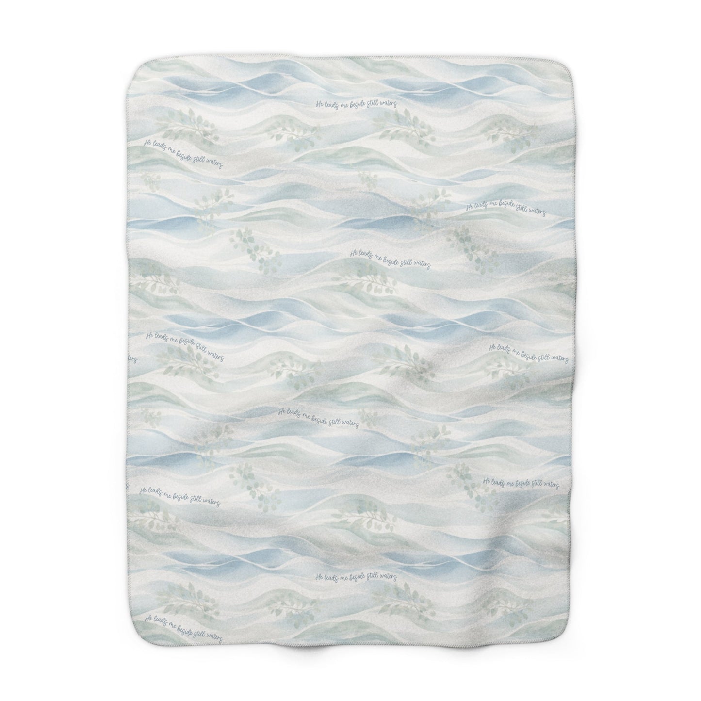 Still Waters Sherpa Blanket